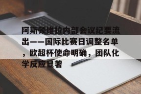 开云APP-阿斯顿维拉内部会议纪要流出——国际比赛日调整名单，欧超杯使命明确，团队化学反应显著的简单介绍-开云APP